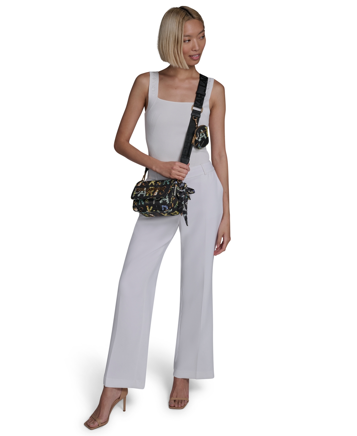 Karl Lagerfeld Paris Voyage Small Crossbody Bag