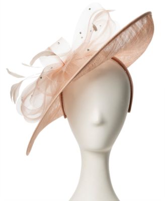 Sinamay Imitation Pearl Fascinator Hat