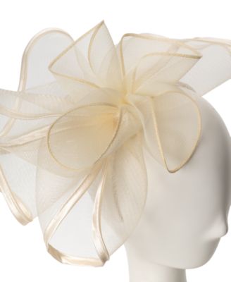 Crinoline Rosette Fascinator Hat
