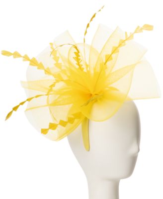 Crinoline and Feather Fascinator Hat