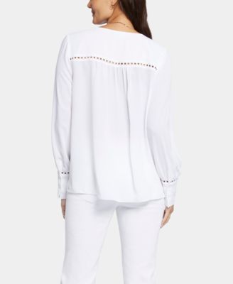 Women's Liliana Peasant Long Sleeve Top