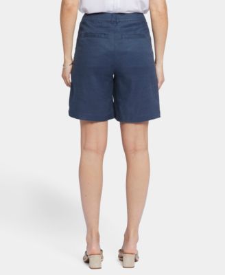 Women's Relaxed Zip Fly and Button Front Short