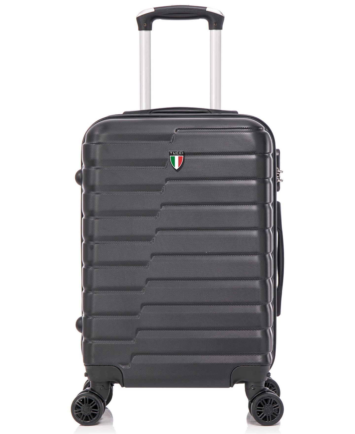 Чемоданы Tucci Italy Marvello 3-Pc. Hardside Luggage Set, цвет: Чёрный — фото 3