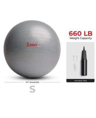 Premium Yoga Ball Small 55CM Anti-Burst Exercise Ball with Pump