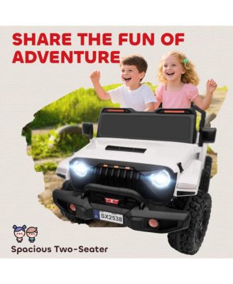 24V Two Seat Kids Electric Ride On Truck with Remote