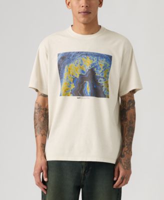 Men's Graphic Vintage Relaxed-Fit T-Shirt