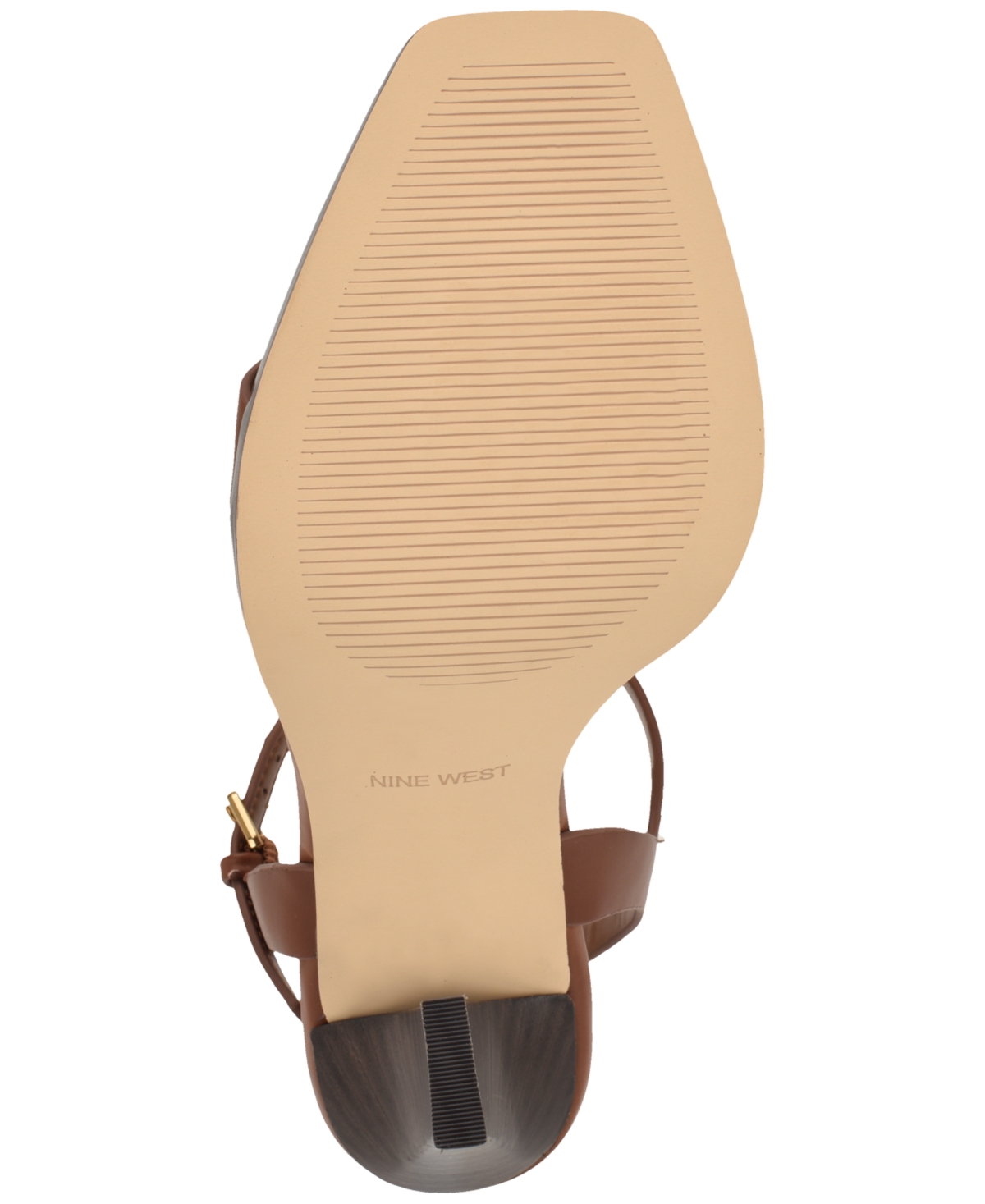 Nine West Women's Joany Square Toe Block Heel Dress Sandals