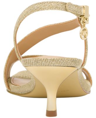 Women's Square Toe Jaida Kitten Sandals