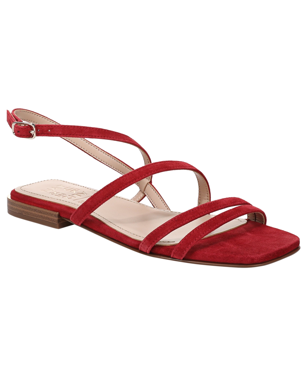 Naturalizer Women's Nillie Slingback Sandals - Red Suede