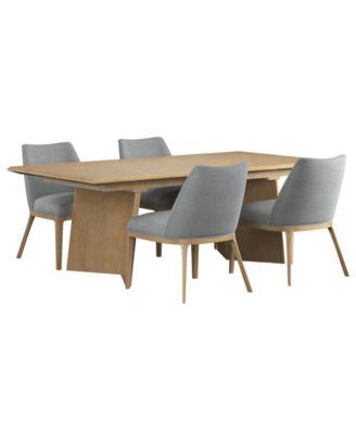 Loft 5-Pc. Wood Rectangle Dining Set
