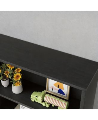 6-Tier Wood Bookshelf for Home Office Living Room Bedroom