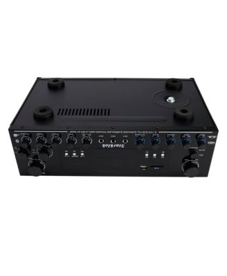 5.1 Channel 3000W Peak AV Surround Amplifier with Powerful Subwoofer, Bluetooth 5.0 & USB/SD