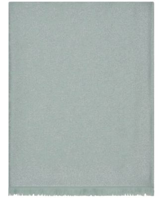 Metallic Daisy Pattern Scarf