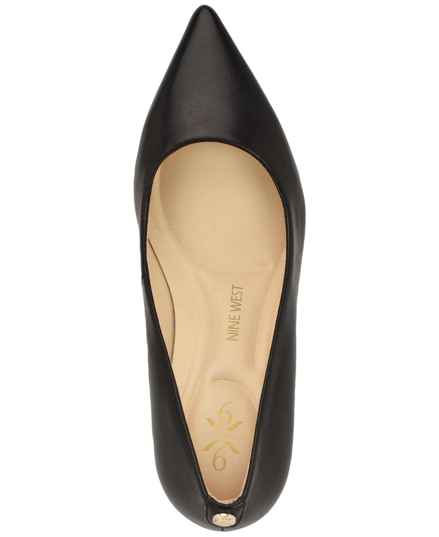 Женские туфли Nine West Kalore 9X9 Block Heel Dress Pumps, цвет: Чёрный кожаный — фото 4