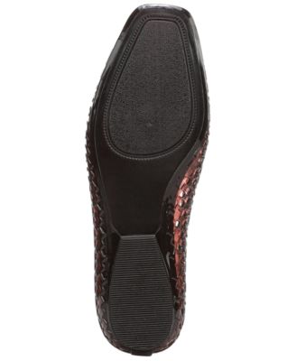 Women's Carla-Jelly Square Toe Flats