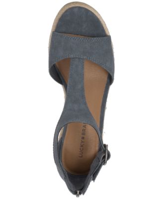 Women's Cyleste T-Strap Espadrille Wedge Sandals