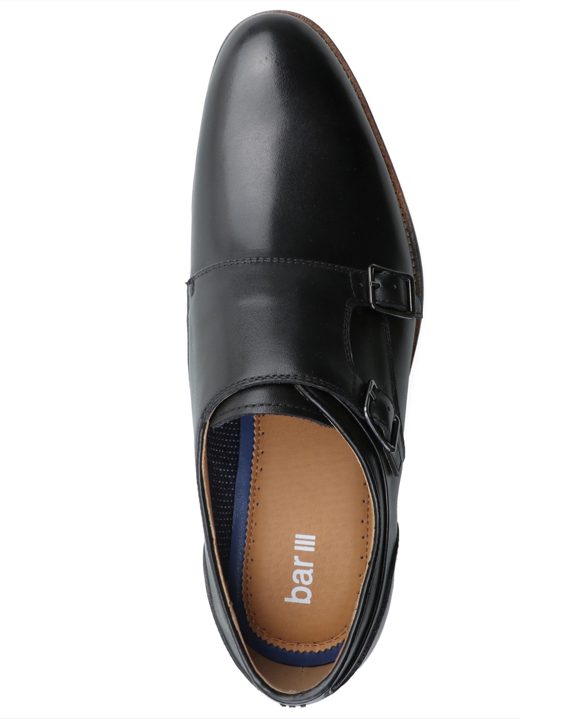 Bar Iii Men's Monk Dress Leather Shoes, Macy's Exclusive