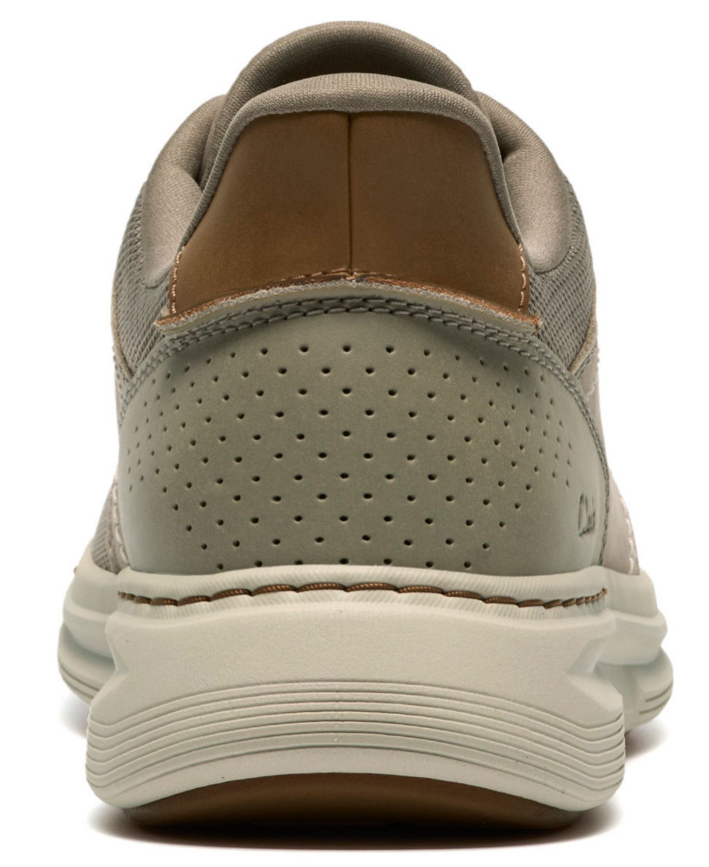 Мужские туфли Clarks Craftwell Low Lace-Up, цвет: Серый замшевый — фото 3