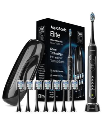 Elite - Advanced Ultra Whitening Rechargeable Toothbrush Set