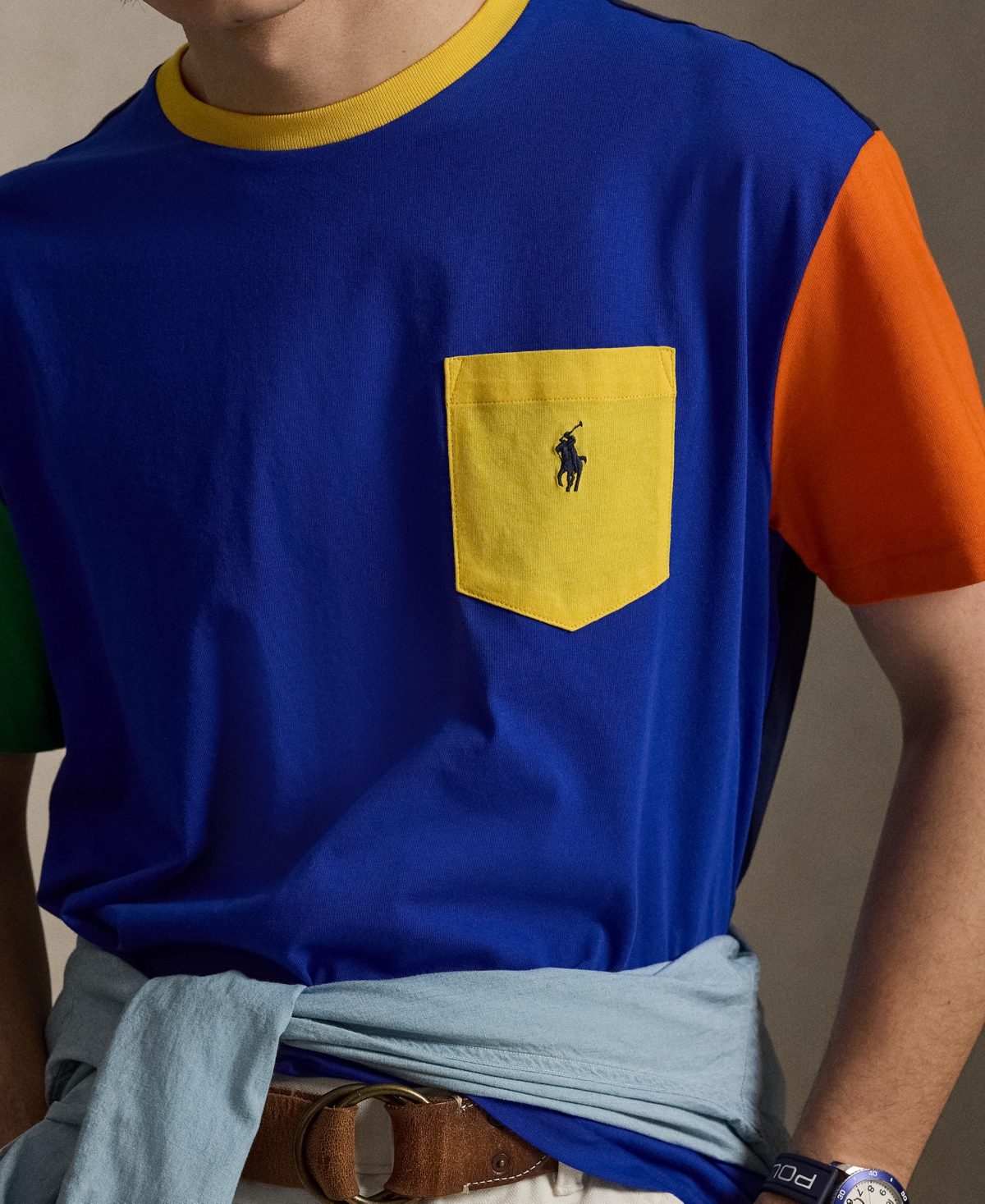 Polo Ralph Lauren Men's Classic Fit Jersey Pocket T-Shirt