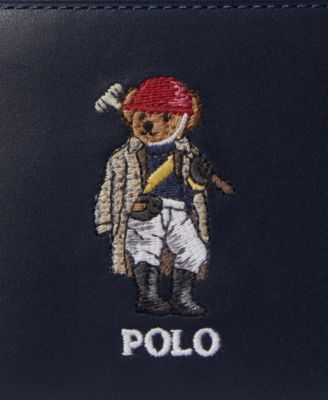 Men's Bear Print Billfold Wallet