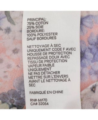 Women's Multicolor Floral Print Chiffon Wonderland Flounce Midi Dress