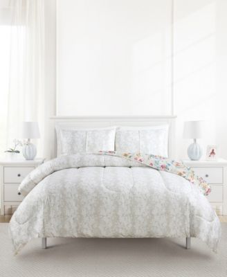 Penelope Reversible Printed 3-Pc. Comforter Sets