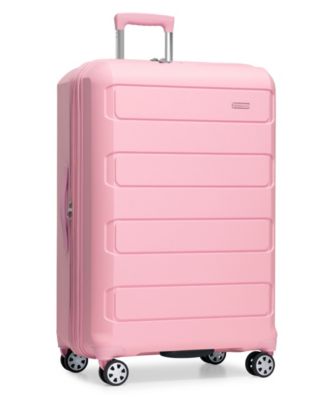 Pagosa Large Checked Hardside Expandable Spinner Luggage