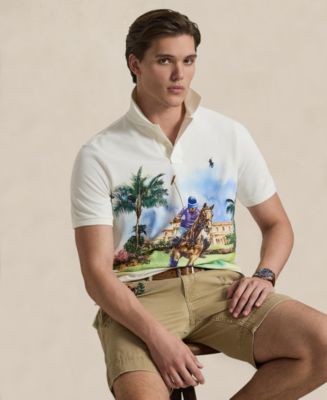 Polo Ralph Lauren Men's Classic-Fit Short-Sleeve Polo Shirt - Macy's