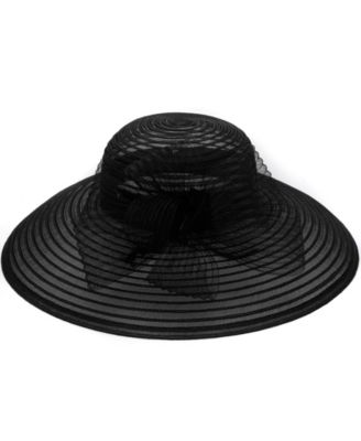 Crinoline Down Brim Hat