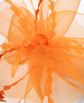 Crinoline and Feather Fascinator Hat