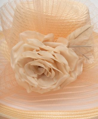 Sheer Brim Romantic Profile Hat