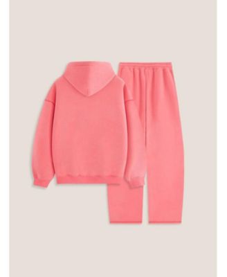 Women's Cloud Essential Fleece Pullover Hoodie Super Baggy Set