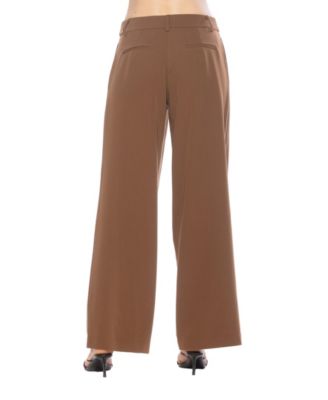 Women's Quinn Pleated Wide Leg Pants