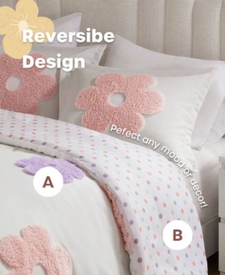 Intelligent Design Gracie Floral Reversible 4-Pc. Comforter Set, Full/Queen