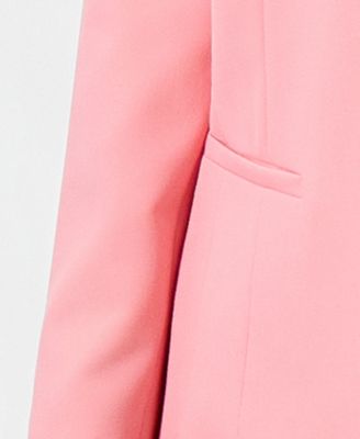 Plus Size Kiss-Front Cutout-Collar Dress Suit