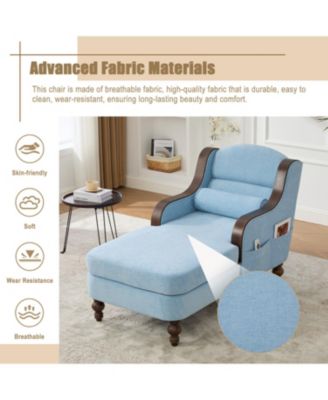 Oversized Chaise Lounge Indoor Sofa Bed