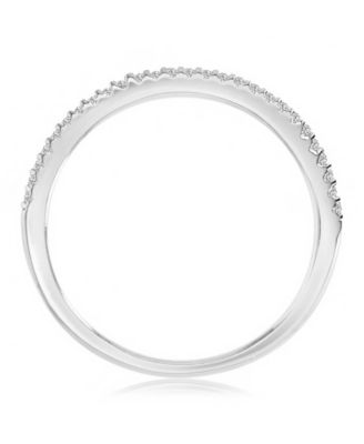 Aurora Borealis (4.85 ct. t.w.) & Cubic Zirconia (4.85 ct. t.w.) Wedding Duo Ring