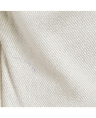 Women's White Cotton Drill Button Front Kimi Jacket