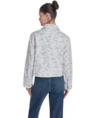 Women's Laydown Collar Button-Front Coat