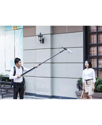 CMP-25 8.2' Telescoping Carbon Fiber Microphone Boom Pole with Integrated XLR Cable for Video Production and Electronic News Gathering