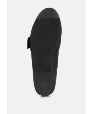 Women saskia pin buckle detail loafers