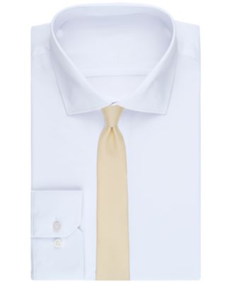Men's Modern Solid Slim Tie