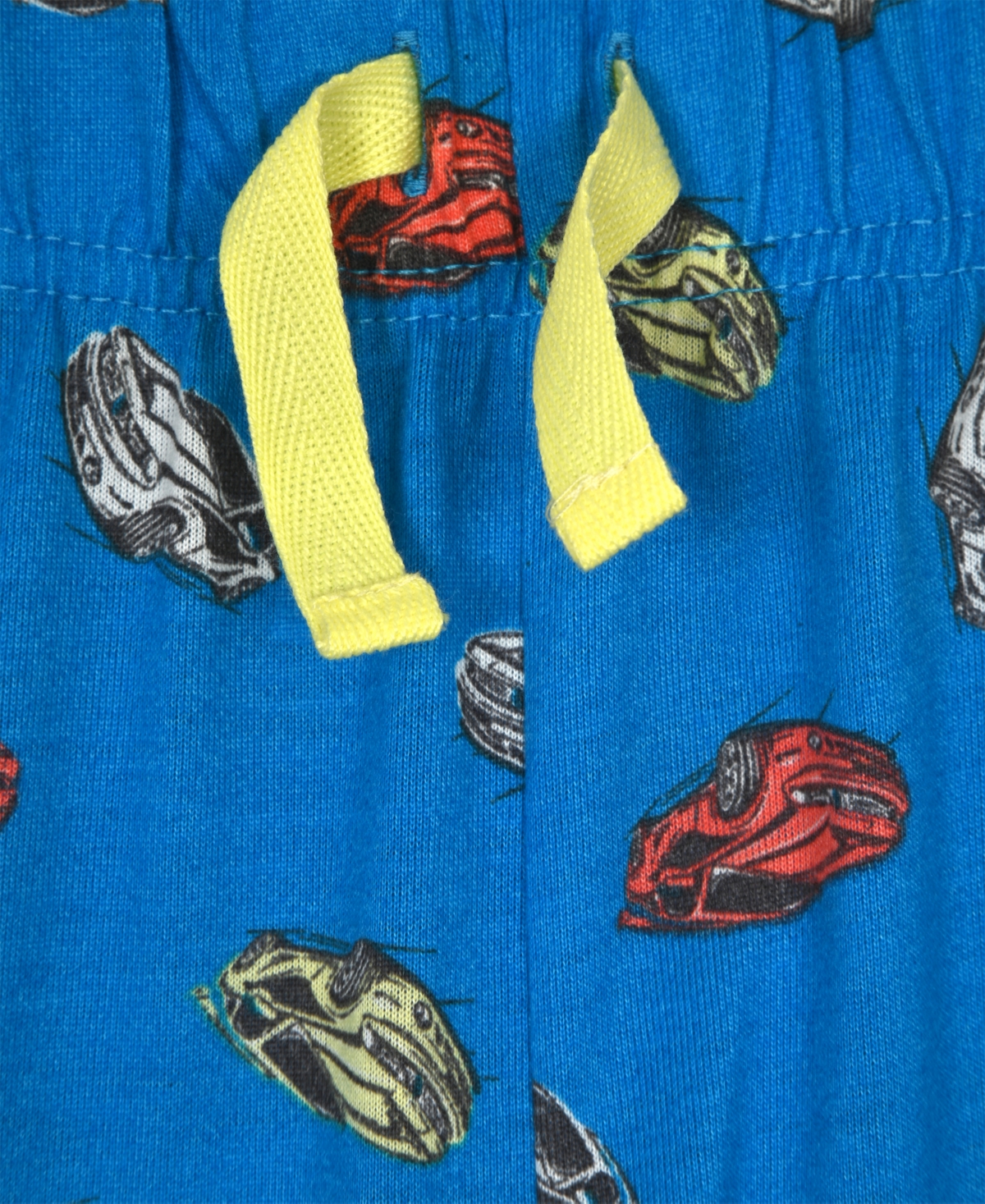 Max & Olivia Boys' Girls' 6-14 Racing Car Top Shorts, 2-Piece Pajama Set