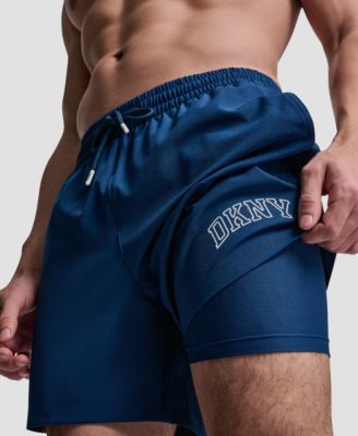 Men's Varsity Logo Stretch Volley Swim Shorts