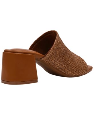 Women's Flutter Block Heel Dress Sandals