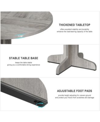 Kitchen Table Round Dining Table Wood Kitchen Table Dinning