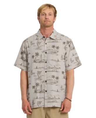 Quiksilver Men's Sail Away Short-Sleeve Shirt