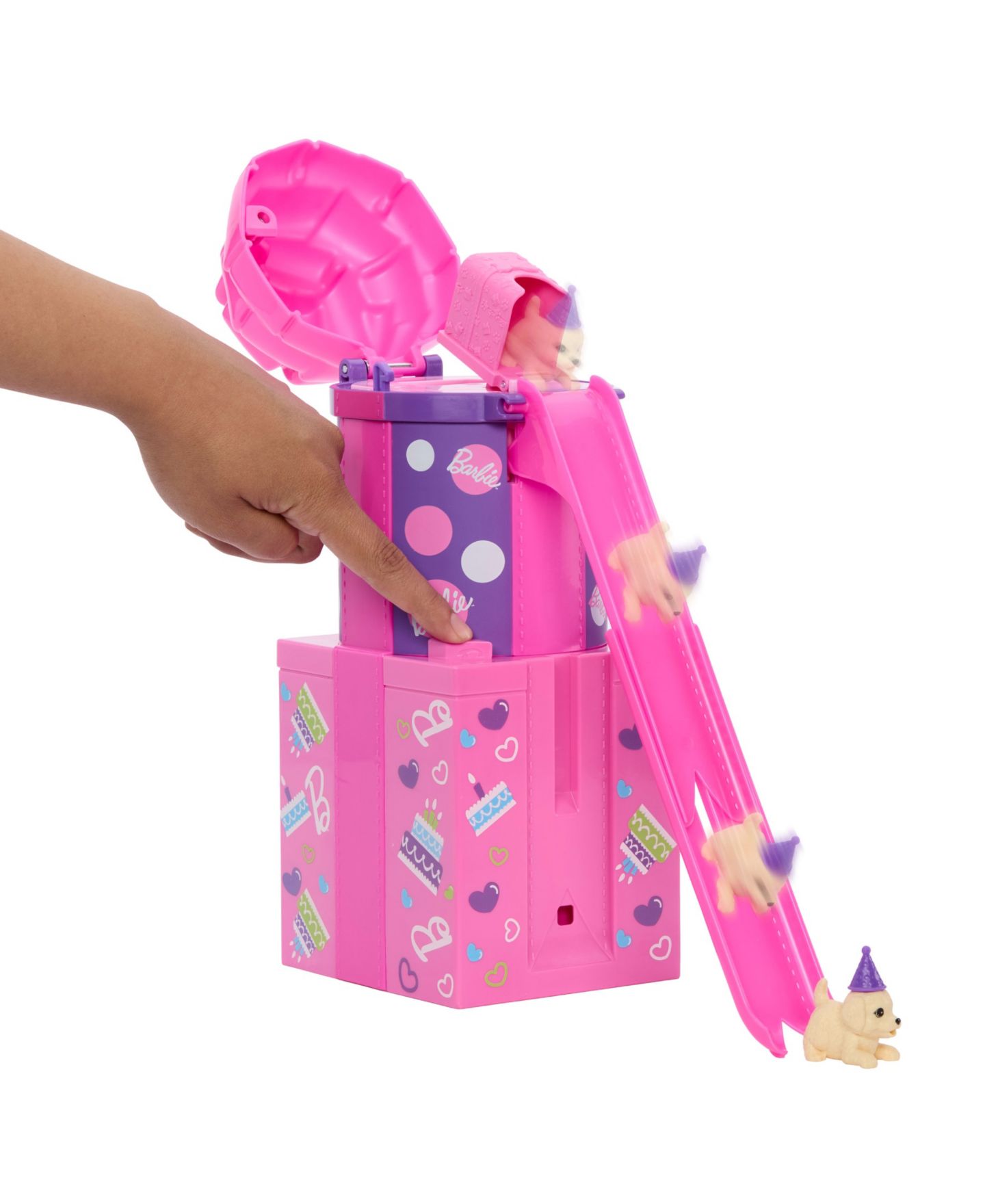 Детская кукла Barbie Rise & Surprise Color-Change Hair Fashion Doll, Ages 3+ — фото 4