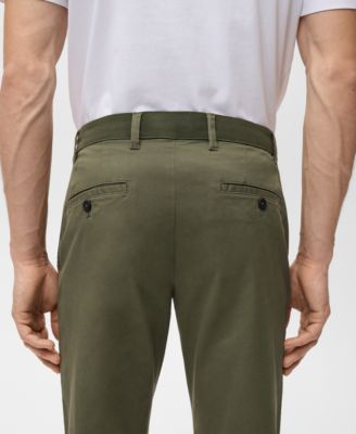 Men's Prato Cropped Tapered Chino Pants